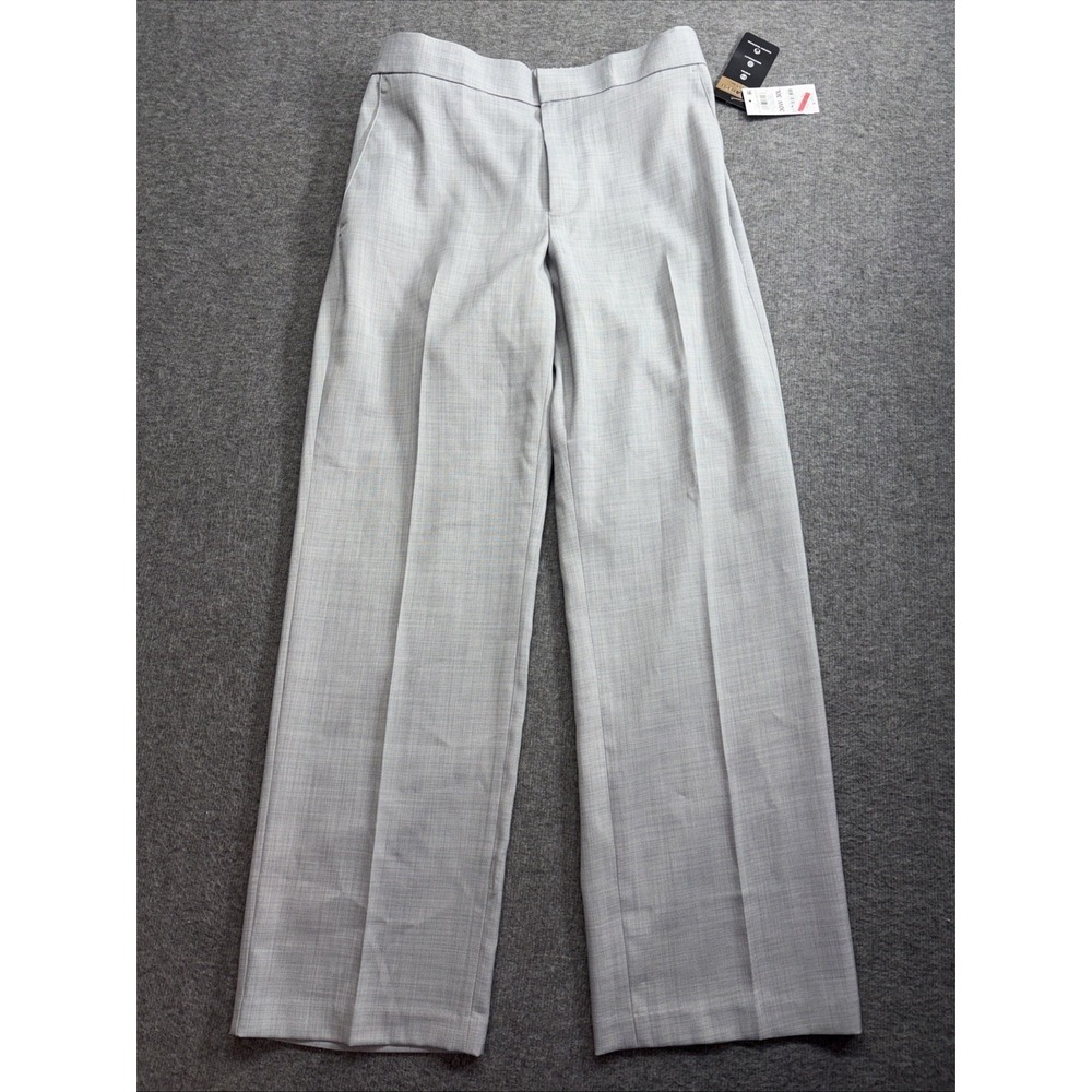 Alfani Men's Dress Pants Heather Gray Size 30/30 Stretch NWT Alfatech